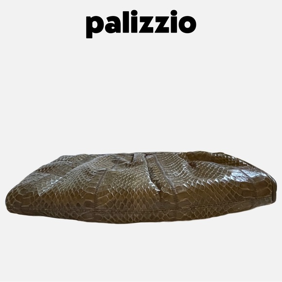Palizzio • Vintage Handbag (Crossbody/Clutch/Shoulder) • Snakeskin Print • EUC - Picture 5 of 15